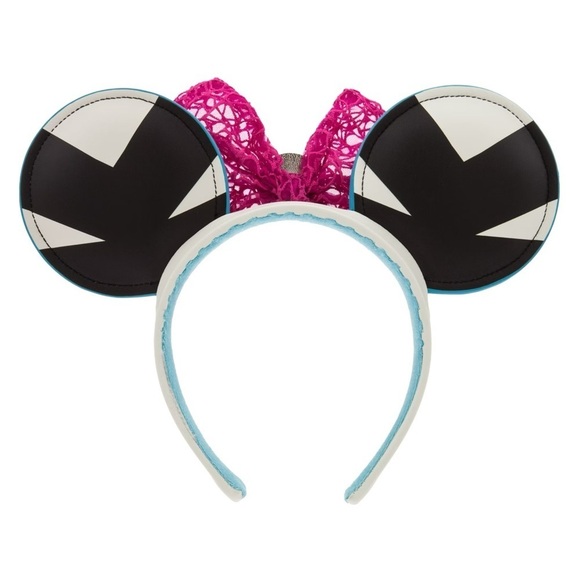 Ghost-Spider Minnie Mouse Ears Headband, Spider-Man: Across the Spider-Verse - Picture 3 of 5
